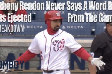 anthony rendon never says a word but gets ejected from the game a breakdown youtube thumbnail