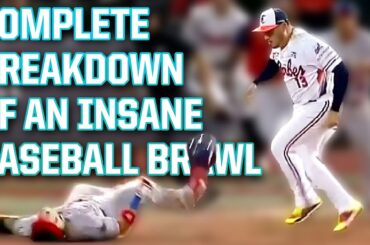 batter gets clotheslined after hitting his third homer a breakdown youtube thumbnail
