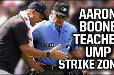 boone explains how calling strikes works to the ump a breakdown youtube thumbnail