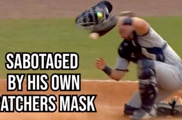 catchers mask knocks ball out of his own glove a breakdown youtube thumbnail