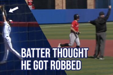 center fielder robs homer without catching the ball a breakdown youtube thumbnail