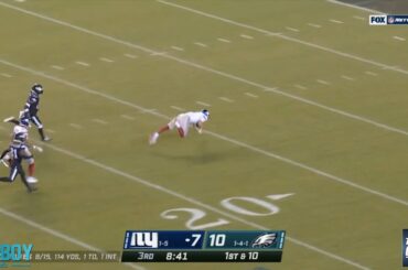 daniel jones trips after 80 yard run a breakdown youtube thumbnail
