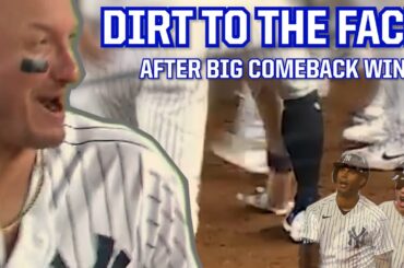 donaldson celebrates the walk off by throwing dirt in rizzos face a breakdown youtube thumbnail