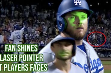 fan shines laser pointer in players faces a breakdown youtube thumbnail