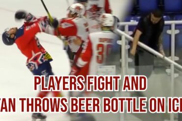 fan throws beer bottle and tries to fight a player a breakdown youtube thumbnail