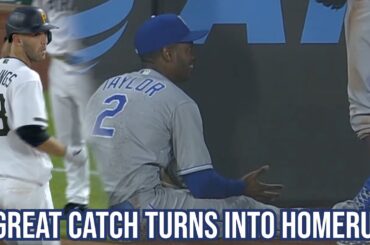 great running catch turns into a home run a breakdown youtube thumbnail