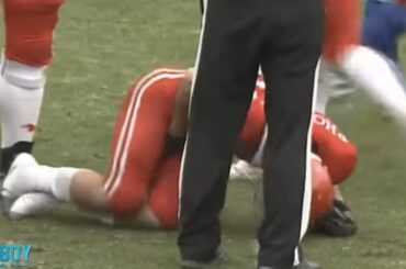 japanese running back gets punched in the nuts a breakdown youtube thumbnail