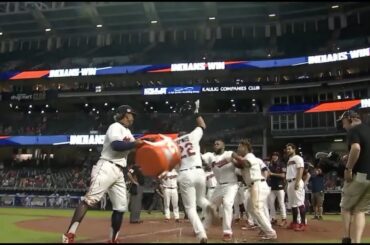 jason kipnis hits a walk off homer vs the royals and the indians celebrate a breakdown youtube thumbnail