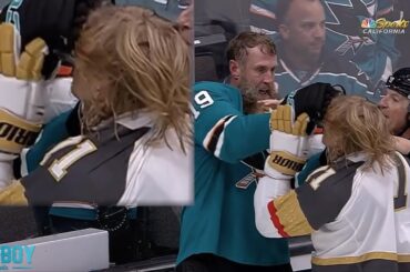 joe thornton holds william karlsson hostage a breakdown youtube thumbnail
