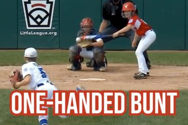 little leaguer lays down one handed bunt a breakdown youtube thumbnail