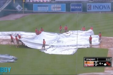 nationals grounds crew cant get the tarp on the field a breakdown youtube thumbnail