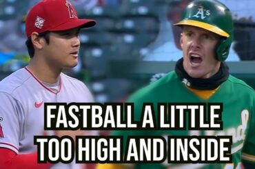 ohtani throws near canhas head and he doesnt enjoy it a breakdown youtube thumbnail