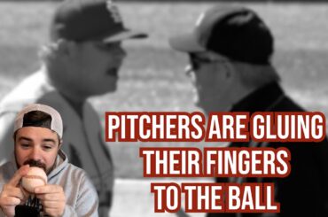 pitchers cheating with sticky stuff a breakdown youtube thumbnail