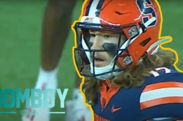 syracuse qb spikes the ball on 4th down to lose the game a breakdown youtube thumbnail