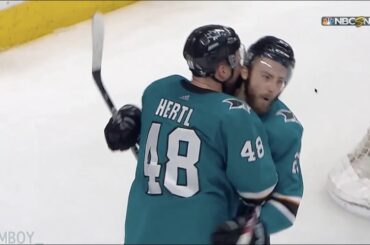 the sharks win a crazy game 7 in ot and celebrate a breakdown youtube thumbnail