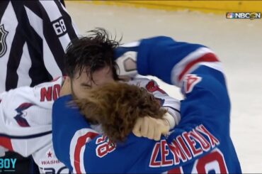 tom wilson and brendan lemieux drop the gloves a breakdown youtube thumbnail