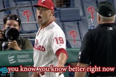 ump throws out phillies pitcher and even the dodgers argue it a breakdown youtube thumbnail