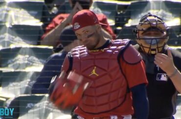 yadier molina tells runner to steal then throws him out a breakdown youtube thumbnail